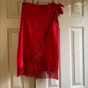 Red size M Glamor skirt